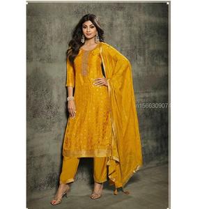 Costume Salwar pakistanais traditionnel en zari pour les occasions spéciales, qualité d'exportation, spécialité du festival - Product Image 1