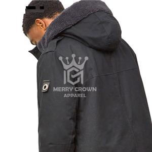 Chaqueta Parka con Capucha Cálida para Invierno 2025, Personalizable, Impermeable por Delante, Reversible, Estilo Urbano, Chaqueta para Hombre Hecha en Pakistán - Product Image 3
