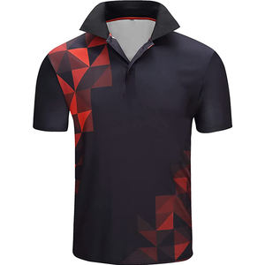 2025 sublimación personalizada de manga corta para hombre para Polos 100% poliéster Golf para Polo camiseta algodón tejido de gran tamaño - Product Image 1