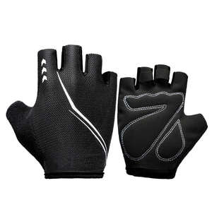 ถุงมือครึ่งนิ้วแฟชั่นใหม่ใส่สบายถุงมือขี่จักรยานกีฬากลางแจ้งถุงมือขี่จักรยานใช้ได้ทั้งชายและหญิง - Product Image 1