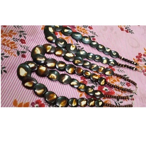 Collier tendance en résine transparente de grande taille, style bohème, avec pendentif goutte d'eau, crabe, homard, rouge peint, bijoux de vacances - Product Image 3