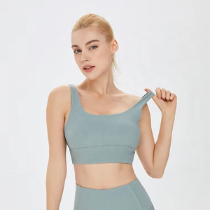 Conjuntos Deportivos de Yoga para Mujer, 2 Piezas, Sin Costuras, Antibacterianos, de Spandex/Nailon, Transpirables, Personalizados al por Mayor (OEM) - Product Image 3