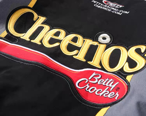 Veste de moto en coton respirant OEM en gros, logo brodé personnalisé, patch vintage, veste de course Nascar unisexe, Pakistan - Product Image 2