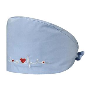 Gorro médico de punto de algodón transpirable y ecológico de alta calidad para salones de belleza, hospitales, dentistas, enfermeras - Product Image 5