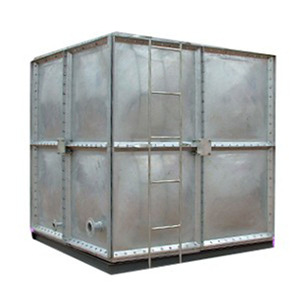 Acier galvanisé Réservoir d'eau de 10,000 litres Stockage industriel 7x5x2 Protection incendie 220v Voltage Machines de traitement de l'eau - Product Image 1