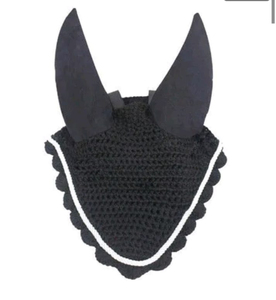 High Quality Horse Soft Comfortable Anti-mosquito Different Sizes Breathable See- Through Mesh Horse <b>Fly</b> <b>Mask</b> with Ears - Product Image 4