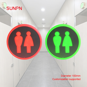 Luces Indicadoras de Ocupación para Baños de Edificios de Oficinas, Señales de Estado Ocupado/Vacante para Espacios Públicos Urbanos - Product Image 1