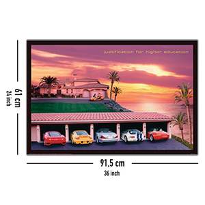 Justification for Higher Education <b>Poster</b> for Wall Decor Durable Paper Material - Product Image 3