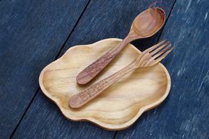 Juego de Cubiertos de Madera Ecológicos Hechos de Madera Natural, Cuchara, Tenedor y Cuchillo Reutilizables para una Cocina Moderna y un Comedor Sostenible - Product Image 6