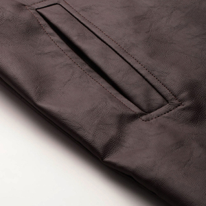 Meilleur style veste d'hiver en peau de vache pour hommes bonne qualité imperméable et respirant Service OEM nouveauté vêtements de rue lourds - Product Image 5