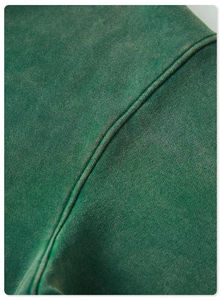 Bon marché, sweat à capuche d'hiver délavé à l'acide avec logo et couleur de haute qualité, sweat à capuche unisexe à impression bouffante vierge pour homme personnalisé - Product Image 5