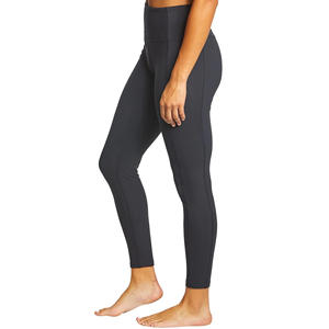 BD personnalisé taille haute Yoga Leggings respirant maigre Fitness pantalon côté téléphone poche ventre contrôle pour motif d'entraînement en plein air - Product Image 2