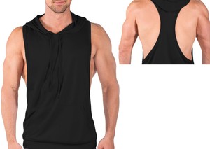Débardeur de course personnalisé avec logo, sans manches, imprimé, séchage rapide, respirant, 100% polyester, vêtements de sport, de loisirs et d'entraînement pour hommes - Product Image 6