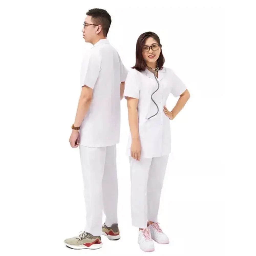 2023 caldo su misura alla moda all'ingrosso eco-friendly medico uniforme di cura Scrub medici uniformi Scrub uniformi Scrub set uniformi