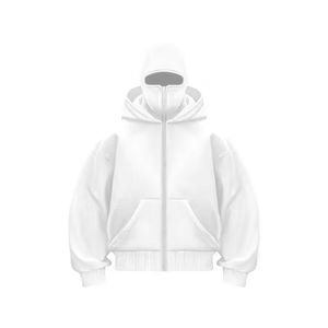 Sweat à capuche personnalisé de haute qualité avec broderie et fermeture éclair - Product Image 2