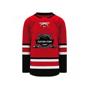 Ensemble complet d'uniformes de hockey sur glace, équipement d'équipe professionnel, maillot personnalisé sublimé, pantalon assorti, chaussettes, gants, vêtements de sport athlétiques - Product Image 2