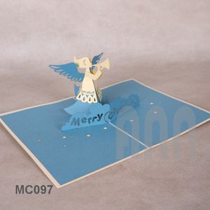 Carte-cadeau personnalisée Joyeux Noël Ange Voeux parfait pour les vacances - Product Image 1