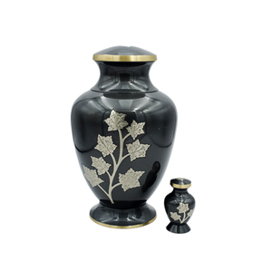 Urne de crémation moderne 2025 Design classique pour adultes Cendres humaines Urnes de souvenir de luxe en métal de bonne qualité pour les amoureux - Product Image 6