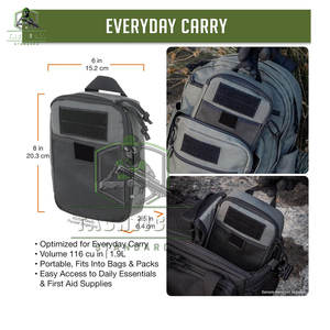 Pochette tactique de rangement pour équipement utilitaire extérieur avec matériau en nylon confortable, design compact et pratique pour une utilisation quotidienne en voyage - Product Image 2