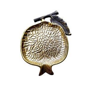 Bol à fruits moderne de luxe en aluminium finition métal enduit de poudre bol à chocolat rond personnaliser la taille disponible bol fait à la main - Product Image 4