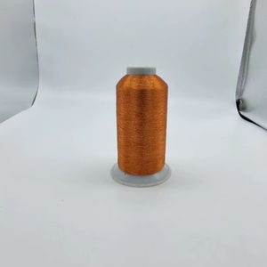 Fil à broder SHREE VIDHATA JARI brillant argenté de type MX 110D pour l'industrie textile, broderie haute vitesse, tricot à la main, tissage - Product Image 3