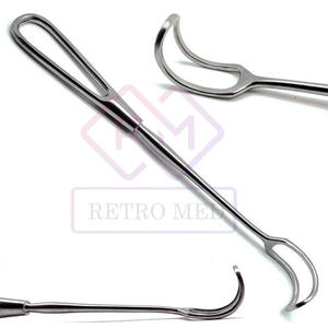 Écarteur thyroïdien vert 8.75 "Instruments chirurgicaux médicaux vétérinaires en acier inoxydable par MEDICAB INSTRUMENTS - Product Image 6