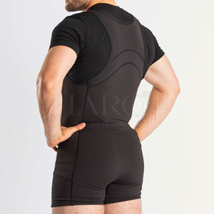 Uniforme de lucha libre de tela transpirable y duradera, diseñado para atletas profesionales y uso en entrenamientos prolongados. - Product Image 4