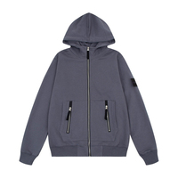 Sweat-shirts à capuche pour hommes, coupe classique, en molleton 100% coton, respirants, anti-boulochage, personnalisables avec impression de votre logo, collection automne 2025
