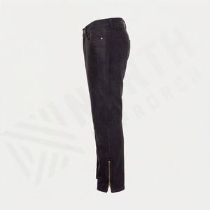 Pantalones Vaqueros de Pierna Recta para Hombre, Lavados, Ajuste Relajado y Cómodo, Estilo Atemporal, Ideales para Uso Casual, Estilo Urbano, Duraderos - Product Image 3