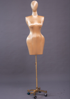 Kunden spezifische Half Body Pin Foam Schaufenster puppe für Frauen Big Bust Hip brasilia nische weibliche Kleid Form Plus Size Half Body Schaufenster puppe