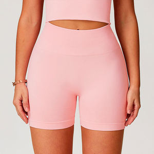 กางเกงขาสั้นโยคะสำหรับผู้หญิง ผ้าฝ้าย 100% แห้งเร็ว ระบายอากาศได้ดี ไร้ตะเข็บ เหมาะสำหรับออกกำลังกาย ฟิตเนส วิ่ง และกิจกรรมกลางแจ้ง - Product Image 1