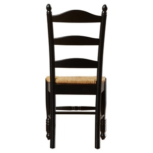 Silla coctelera de madera maciza estilo danés Vintage asiento de cordón muebles nórdicos para el hogar para sala de estar comedor Hospital granja Baño - Product Image 3