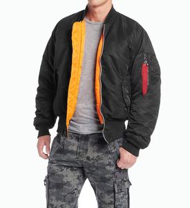 Blouson aviateur moto hiver pour hommes design personnalisé - Product Image 1