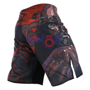 Latest Fashion OEM Service Your Own Martial Arts Wear Custom Design MMA <b>Shorts</b> <b>Men</b> Sublimated Printed Polyester/Cotton - Product Image 2