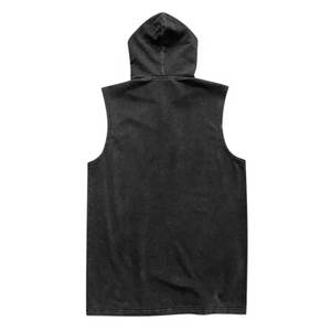 Men's Lightweight Custom Logo Printing <b>Gym</b> Workout Tank Top Vest Set Oversize Armholes Fitness Bodybuilding Muscle <b>Hoodie</b> for - Product Image 3