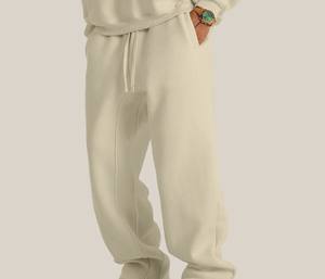 MOQ bajo, venta al por mayor, pantalones clásicos para hombre, pantalones formales informales ajustados, pantalones de chándal para correr de compresión para hombre - Product Image 1