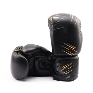 Nouveaux gants de boxe en cuir de soutien professionnel de haute qualité pour la formation en gros à lacets gant d'entraînement sportif de boxe - Product Image 1