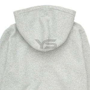 Men's 100% Cotton Custom Logo Hoodie Oversize Pullover Heavyweight <b>Fleece</b> <b>Sweatshirt</b> for Winter ODM Supply - Product Image 4