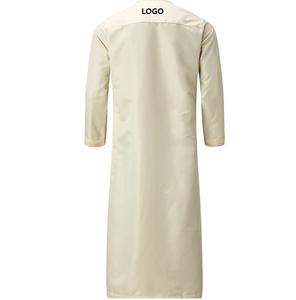 Respirant hommes islamique Thobe daffah Robe Jubbah Eid hiver été dubaï arabe saoudien pakistanais vêtements Eid Collection robes - Product Image 4