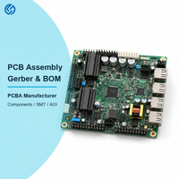 Fabrication sur mesure de prototypes de circuits imprimés en petites séries, assemblage de circuits, support Gerber, assemblage SMT multicouche, fournisseur d'assemblage PCBA