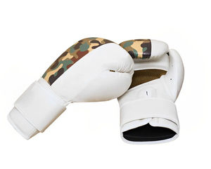 Gants de boxe professionnels de haute qualité en cuir de vachette et cuir PU respirants avec fermeture auto-agrippante, design et logo personnalisés, vente en gros - Product Image 5