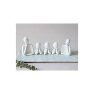 Famiglia di 5 oggetti decorativi statuetta decorazione statua - Product Image 1