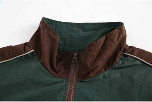 Chaqueta Transpirable de Moda al por Mayor para Hombre, Cortavientos de Alta Calidad con Bordado - Product Image 3