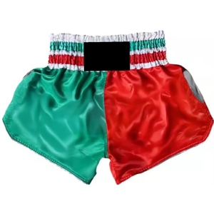 Nuevo 2025 tela de alta calidad de Muay Thai Short Custom Muay Thai Shorts para hombres 100% poliéster - Product Image 2