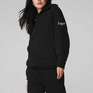 2025 personnalisé lourd polaire goutte épaule pull à capuche unisexe épaissi surdimensionné ample nouveaux sweats à capuche à la mode en gros - Product Image 3