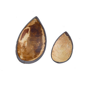 Cuencos de cáscara de coco natural de la mejor calidad hechos a mano por un fabricante indio - Product Image 1