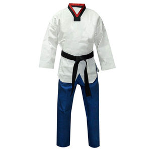 เครื่องแบบคาราเต้ศิลปะการต่อสู้เทควันโดน้ำหนักเบาแห้งเร็ว - Product Image 1