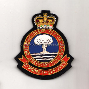 Bán buôn 2024 tùy chỉnh 100% cảm thấy vải thêu thủ công masonic Rosette qua vá - Product Image 6