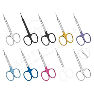 Ciseaux de manucure colorés ciseaux de beauté compacts de qualité supérieure ciseaux à ongles sur mesure avec lame droite durable - Product Image 6