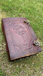 วารสารหนังอาเกตทำจากหินอาเกตทำจากผ้าฝ้ายทำด้วยมือสำหรับจำหน่ายต่อ - Product Image 3